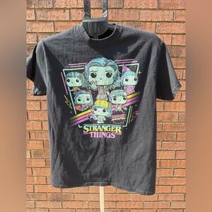 Funko Limited Edition Stranger Things Arcade T-Shirt Unisex Size Medium Eleven